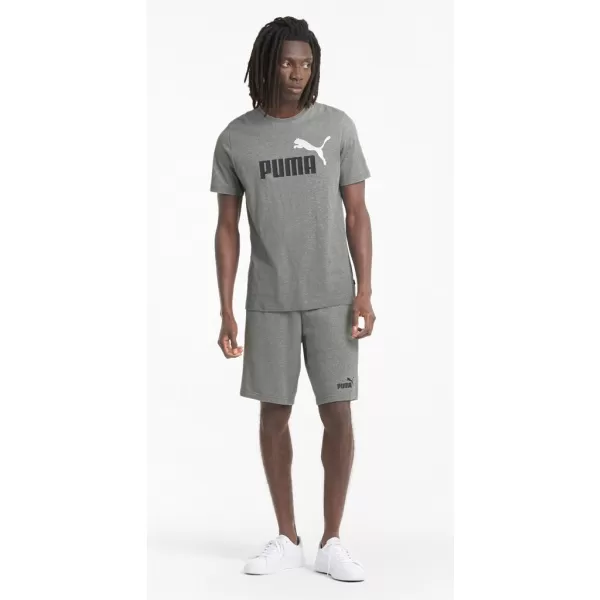  Muška majica kratkih rukava PUMA ESS+ 2 COL LOGO TEE 586759-03 SIVA 