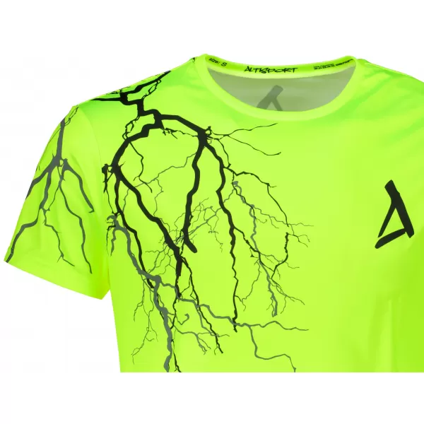  Premium muška majica ALTISPORT VOJ/ALM004TR01 NEON ŽUTA 