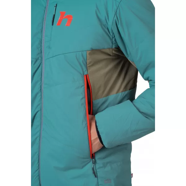  Muška jakna HANNAH KECHU HOODY ULJE PLAVO/PALJENA MASLINA 