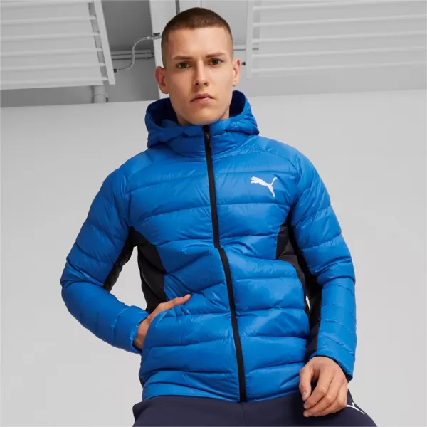  Muška jakna PUMA PACKLITE HOODED DOWN JACKET 849355-47 PLAVA 