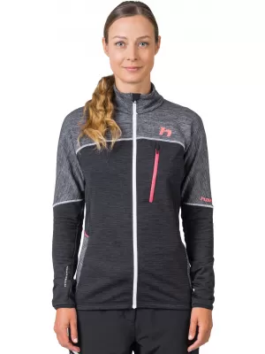 Ženski sweatshirt HANNAH MEDA SVIJETLO SIVI MEL (DUBARRY)