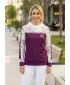 Ženska premium majica ALTISPORT VOJ/ALW008MI01 TAMNOCRVENA