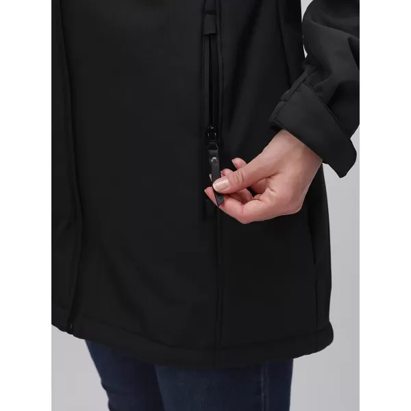  Ženska softshell jakna LOAP LUPUNA OLW2313 TAMNOSIVA 