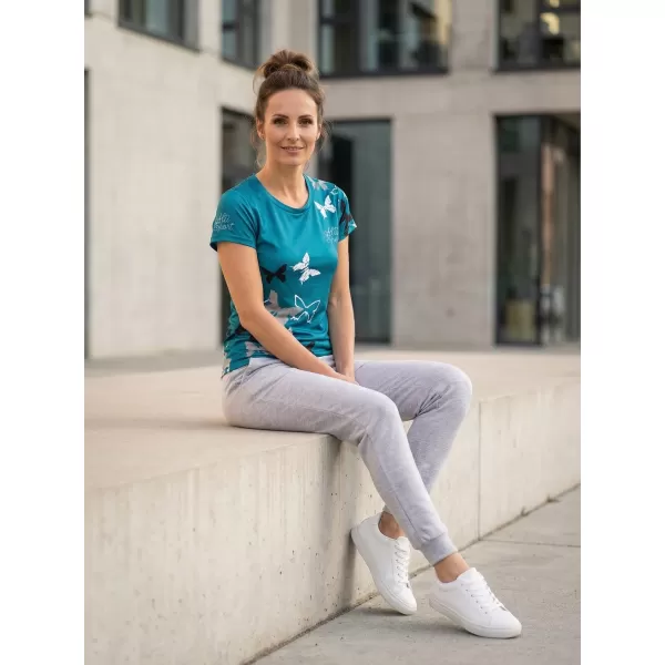 Ženska premium funkcionalna majica ALTISPORT VOJ/ALW002TR01 KEROZIN/BIJELI 