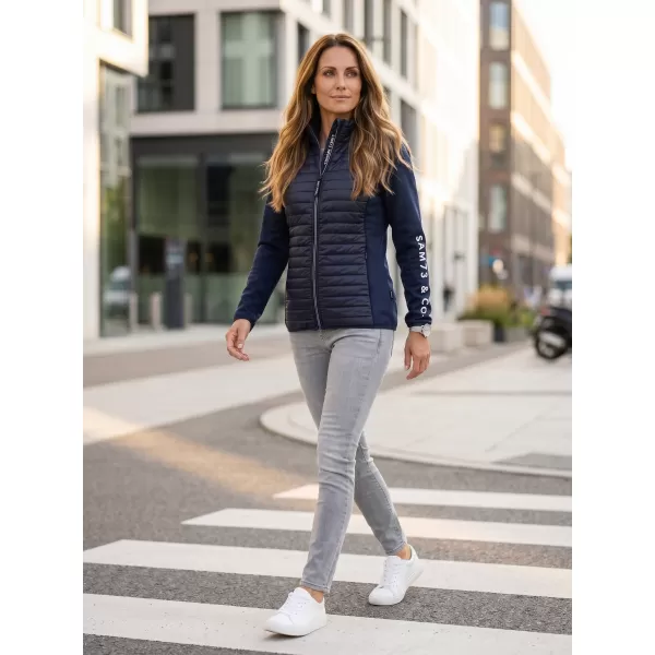  Ženski sweatshirt SAM 73 MELMAN WM 780 TAMNOPLAVA 