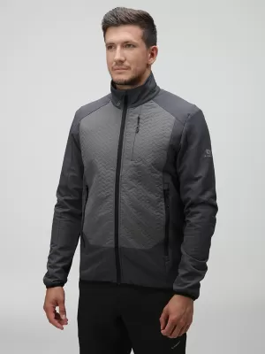 Muška softshell jakna LOAP URVAL OLM2313 TAMNOSIVA