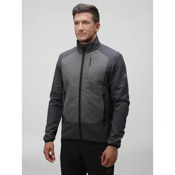  Muška softshell jakna LOAP URVAL OLM2313 TAMNOSIVA 