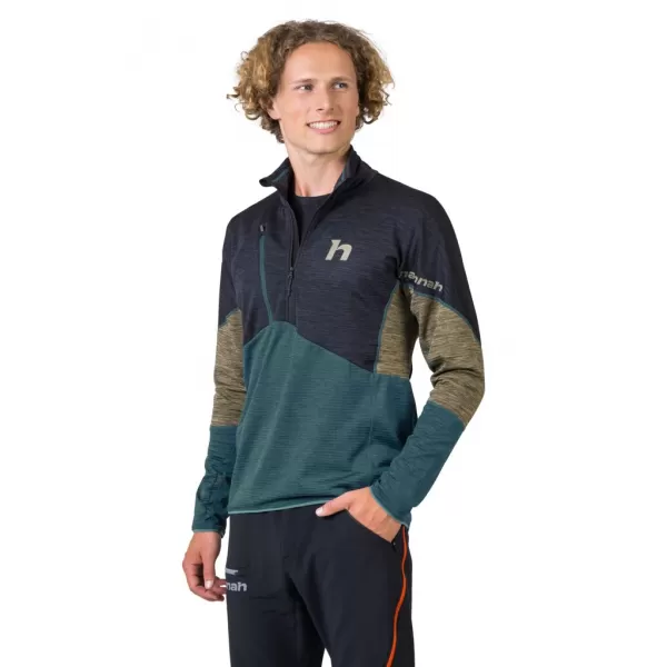  Muški sweatshirt HANNAH NIRO HZ ANTRACIT/JASPIS MEL 
