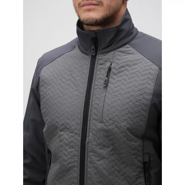 Muška softshell jakna LOAP URVAL OLM2313 TAMNOSIVA 