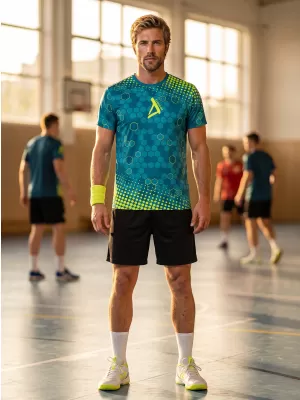 Muška premium funkcionalna majica ALTISPORT VOJ/ALM005TR01 KEROZIN/ŽUTA