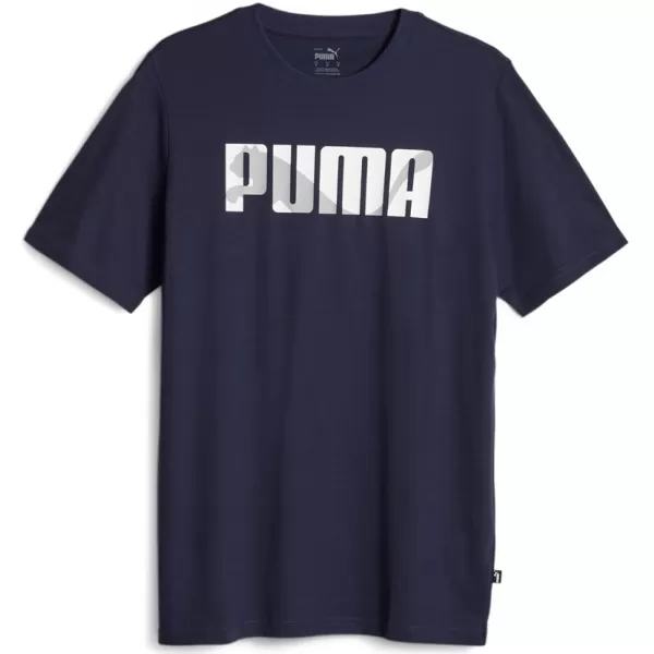  Muška majica kratkih rukava PUMA GRAPHICS WORDING TEE 677185-06 PLAVA 