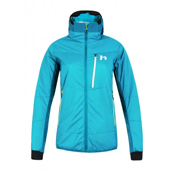  Ženska jakna HANNAH NAVA HOODY SCUBA PLAVA/EMAJL PLAVA 