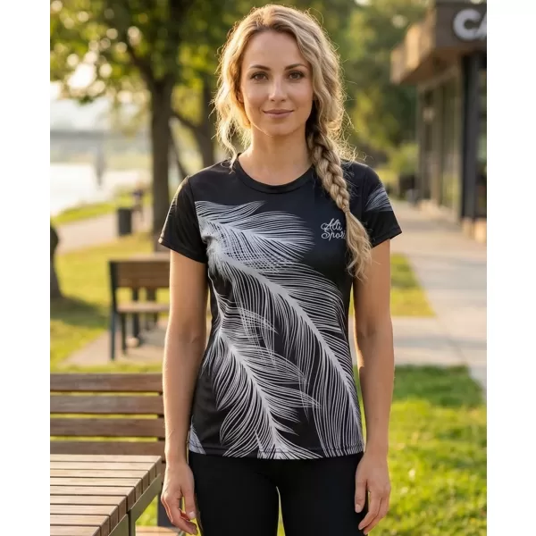  Ženska premium funkcionalna majica ALTISPORT VOJ/ALW001TR01 CRNO SIVA 