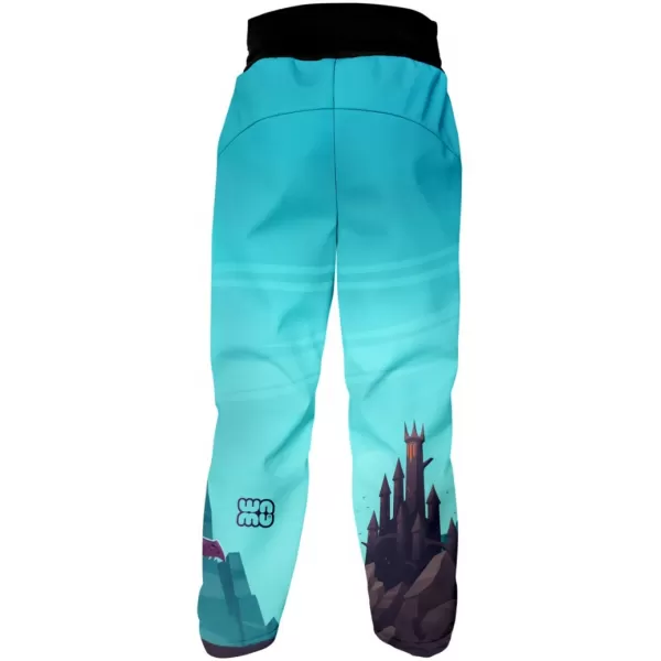  Bebe softshell hlače WAMU DRAGON FANTASY PLAVI 