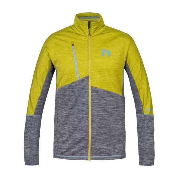 Muški sweatshirt HANNAH NIRO CITRONELA/SVIJETLO SIVA MEL 