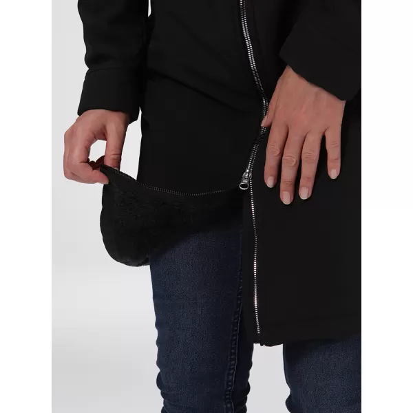  Ženska softshell jakna LOAP LUNELLA OLW2309 CRNA 