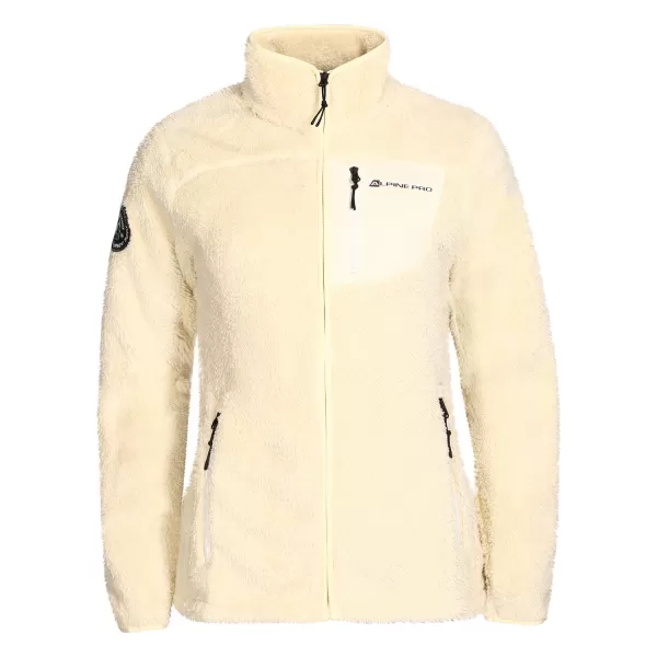  Ženska majica ALPINE PRO FERADA LSWB408 BIJELA 