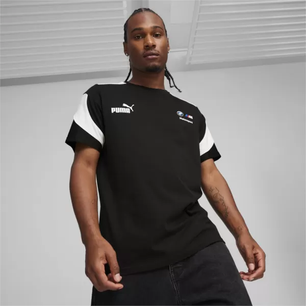  Muška majica kratkih rukava PUMA BMW MMS MT7+ TEE 624141-01 CRNA 