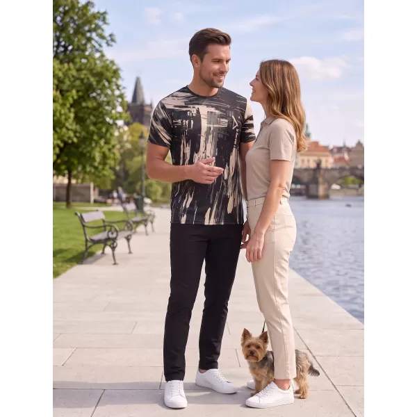  Muška premium funkcionalna majica ALTISPORT VOJ/ALM010TR01 CRNA SMEĐA 