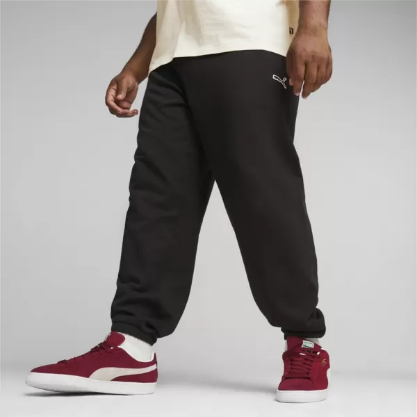  Muške trenirke PUMA BETTER ESSENTIALS SWEATPANTS 675980-01 CRNA 