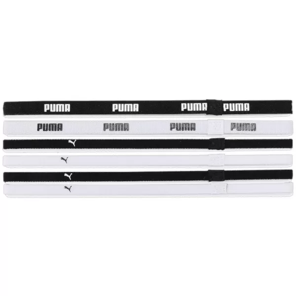  Ženska traka za glavu PUMA AT SPORTBANDS (6PCS) 053452-09 CRNA 
