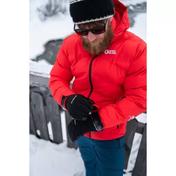  Muška zimska jakna NORDBLANC BRILLIANCY NBWJM7926 CRVENA 