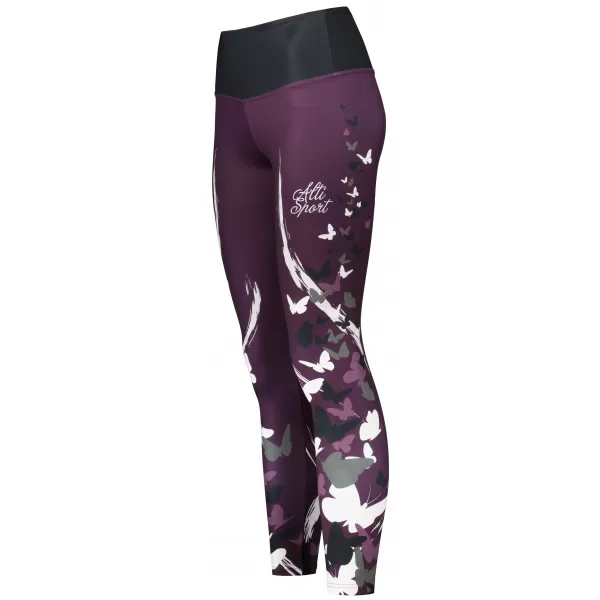  Ženske duge premium tajice ALTISPORT VOJ/ALW022LEG01 LJUBIČASTA 