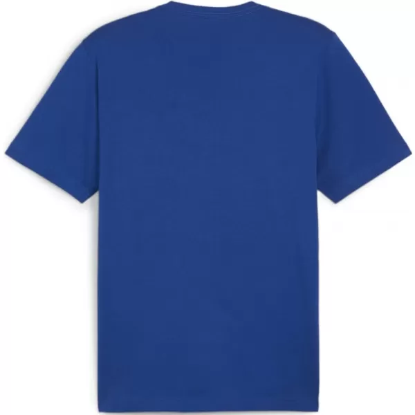  Muška majica kratkih rukava PUMA ESS LOGO TEE 586667-59 PLAVA 