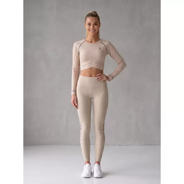  Ženske duge premium tajice ALTISPORT VOJ/ALW021LEG01 SMEĐA 