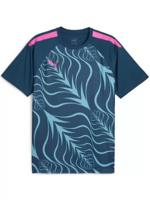 Muška majica kratkih rukava PUMA INDIVIDUALLIGA GRAPHICJERSEY 658984-56 PLAVA