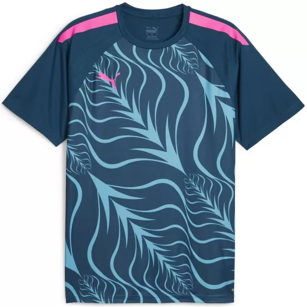  Muška majica kratkih rukava PUMA INDIVIDUALLIGA GRAPHICJERSEY 658984-56 PLAVA 