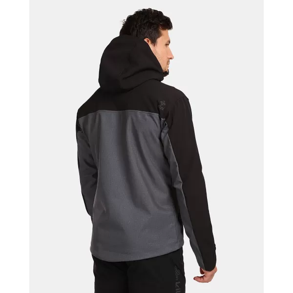  Muška softshell jakna KILPI RAVIO-M UM0126KI TAMNOSIVA 