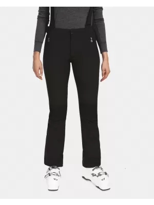 Ženske softshell skijaške hlače KILPI DIONE-W UL0408KI CRNA