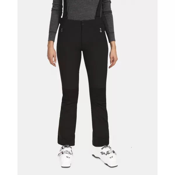  Ženske softshell skijaške hlače KILPI DIONE-W UL0408KI CRNA 