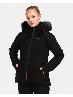 Ženska skijaška jakna KILPI EMILIN-W UL0110KI CRNA