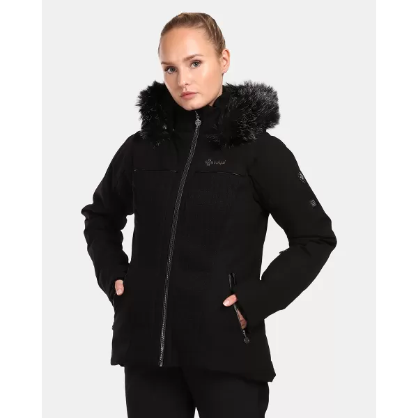  Ženska skijaška jakna KILPI EMILIN-W UL0110KI CRNA 