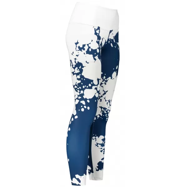  Ženske duge premium tajice ALTISPORT VOJ/ALW012LEG01 BIJELO/PLAVO 