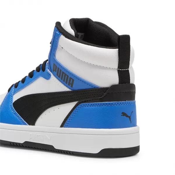  Dječje cipele PUMA REBOUND V6 MID JR 393831-06 BIJELA 