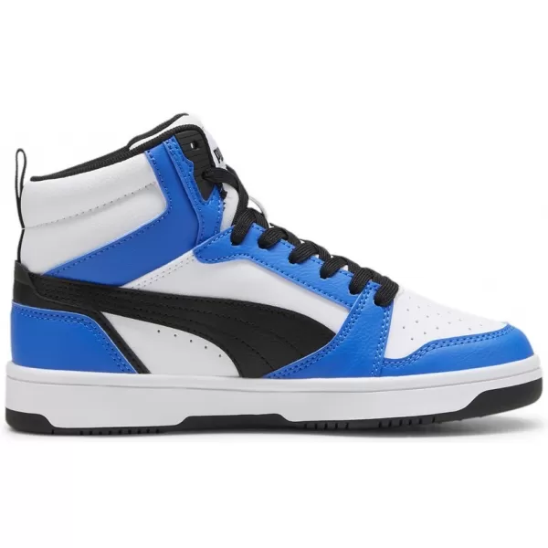  Dječje cipele PUMA REBOUND V6 MID JR 393831-06 BIJELA 
