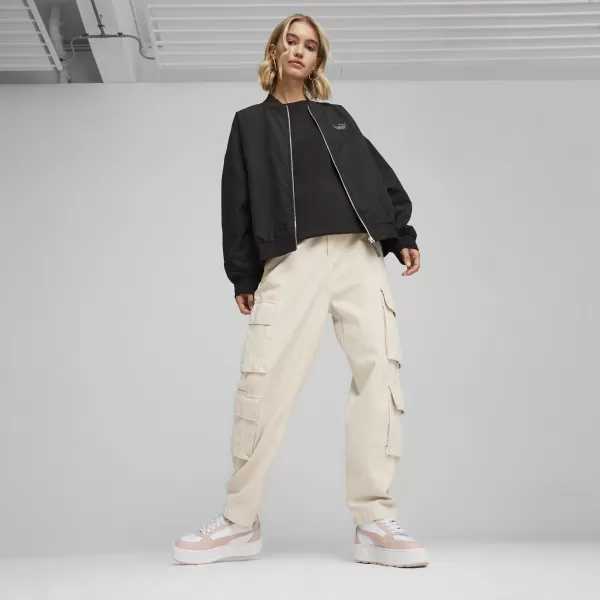  Ženska jakna PUMA STYLE JACKET 623687-01 CRNA 