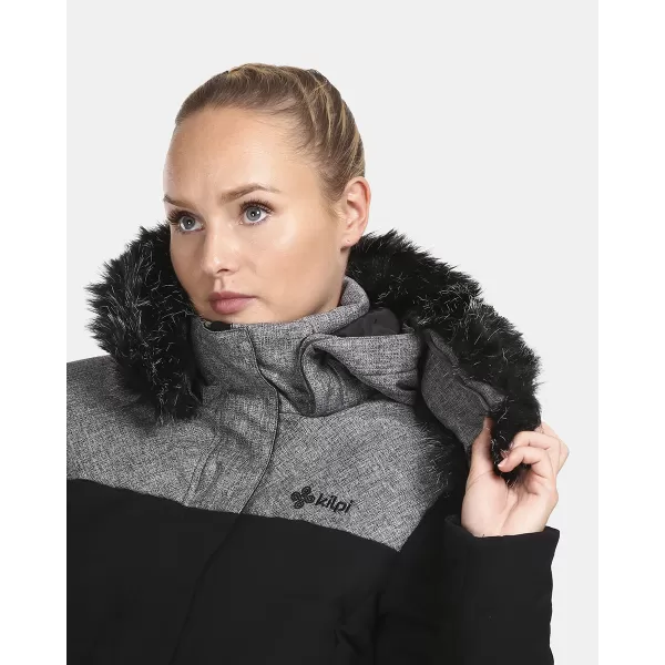  Ženski zimski kaput KILPI KETRINA-W UL0129KI CRNA 