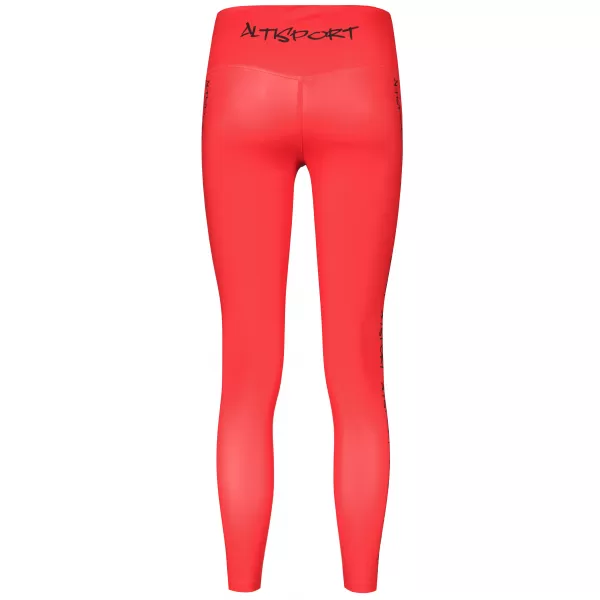  Ženske duge premium tajice ALTISPORT VOJ/ALW021LEG01 CRVENA 