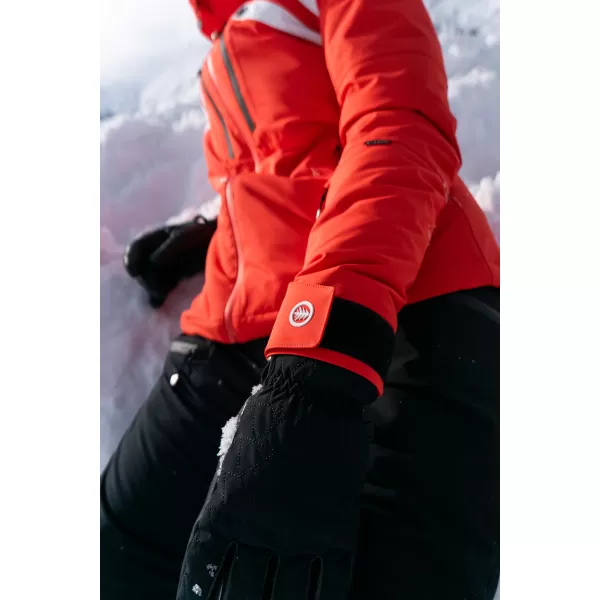  Ženska skijaška jakna NORDBLANC CREVASSE NBWJL7932 NARANČASTA TINTA 