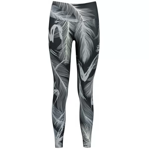  Ženske duge premium tajice ALTISPORT VOJ/ALW001LEG01 CRNA/SIVA 