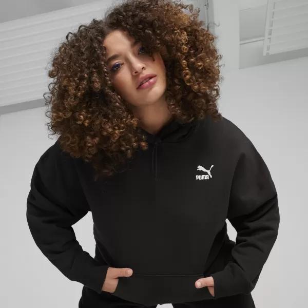  Ženski sweatshirt PUMA BETTER RELAXED HOODIE 624227-01 CRNA 