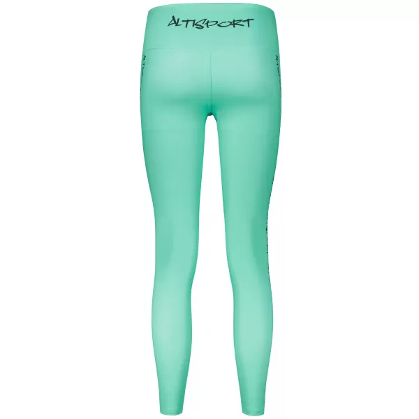  Ženske duge premium tajice ALTISPORT VOJ/ALW021LEG01 TIRKIZ 