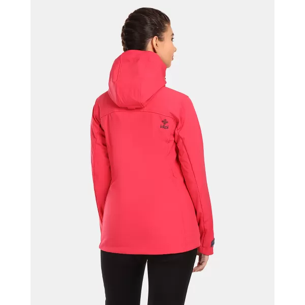  Ženska softshell jakna KILPI RAVIA-W UL0124KI RUŽIČASTA 