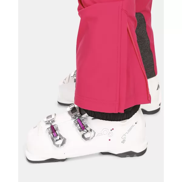  Ženske softshell skijaške hlače KILPI RHEA-W UL0407KI RUŽIČASTA 