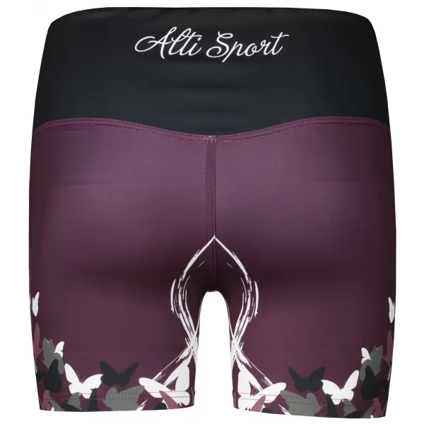  Ženske kratke premium tajice ALTISPORT VOJ/ALW022LEG03 LJUBIČASTA 