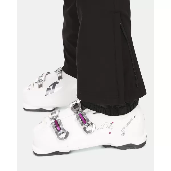  Ženske softshell skijaške hlače KILPI DIONE-W UL0408KI CRNA 